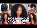 Deim Burmese Curl Human Hair Feathered Crochet Miracle Knots